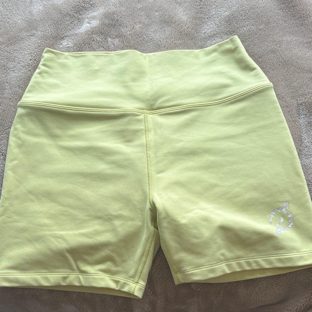 Peloton Light Yellow Bike Shorts
